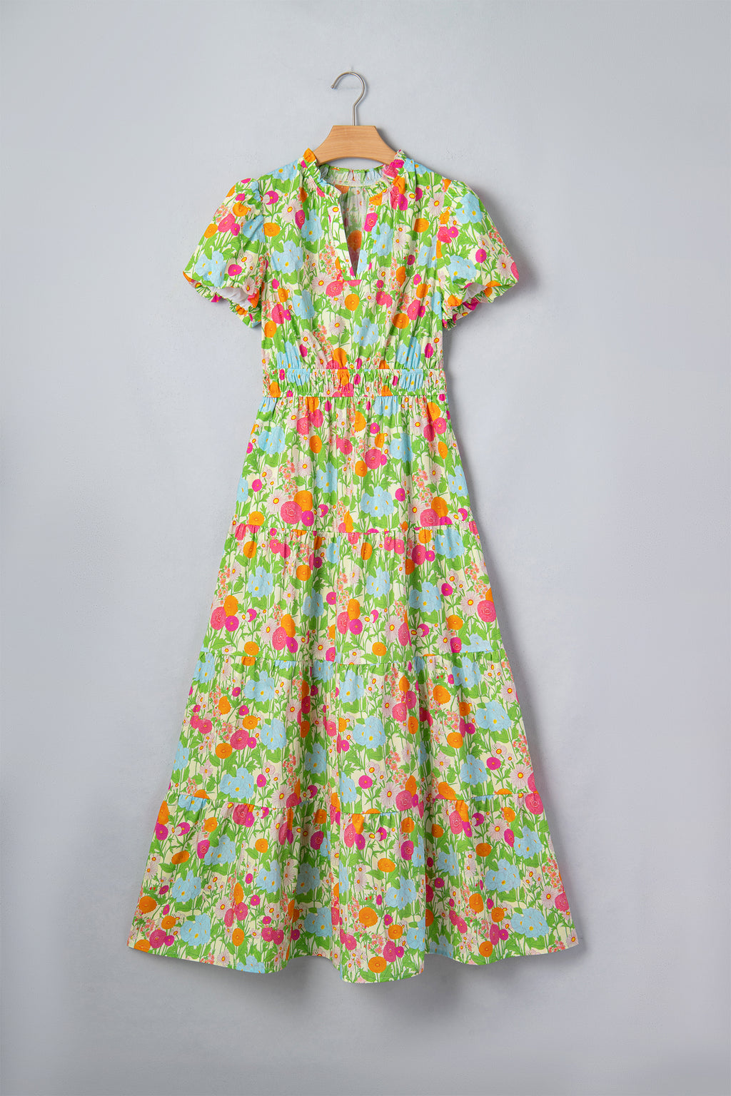 Joyful Spirit Tiered Floral Dress