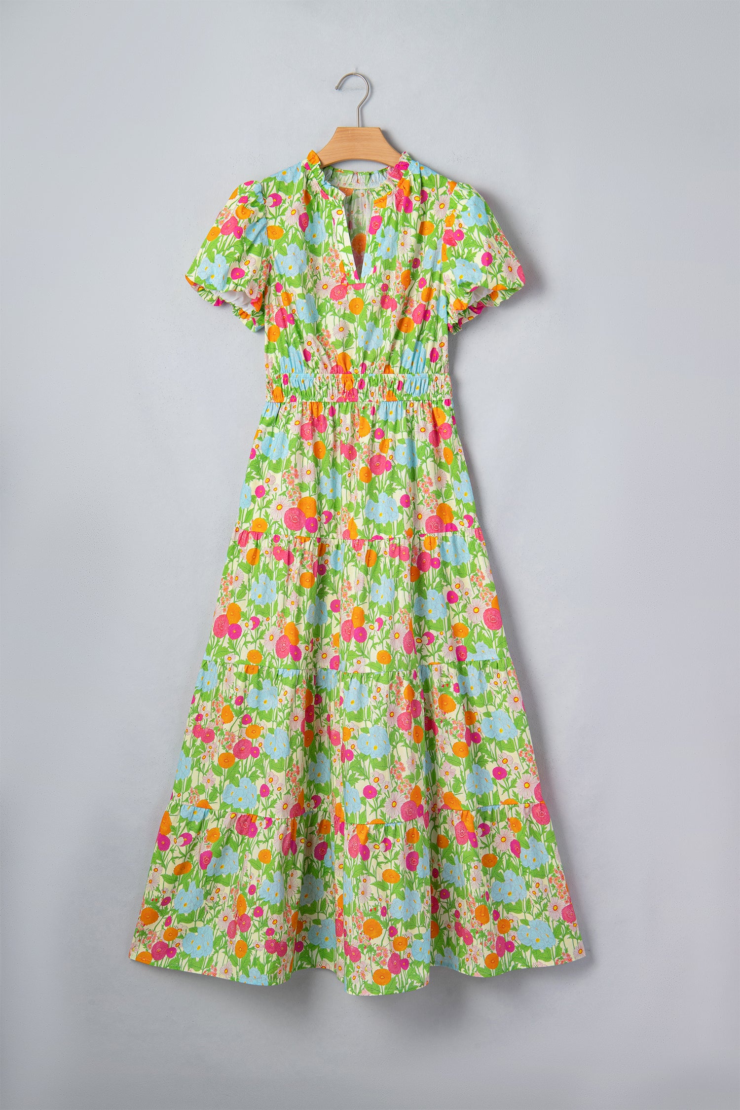 Joyful Spirit Tiered Floral Dress