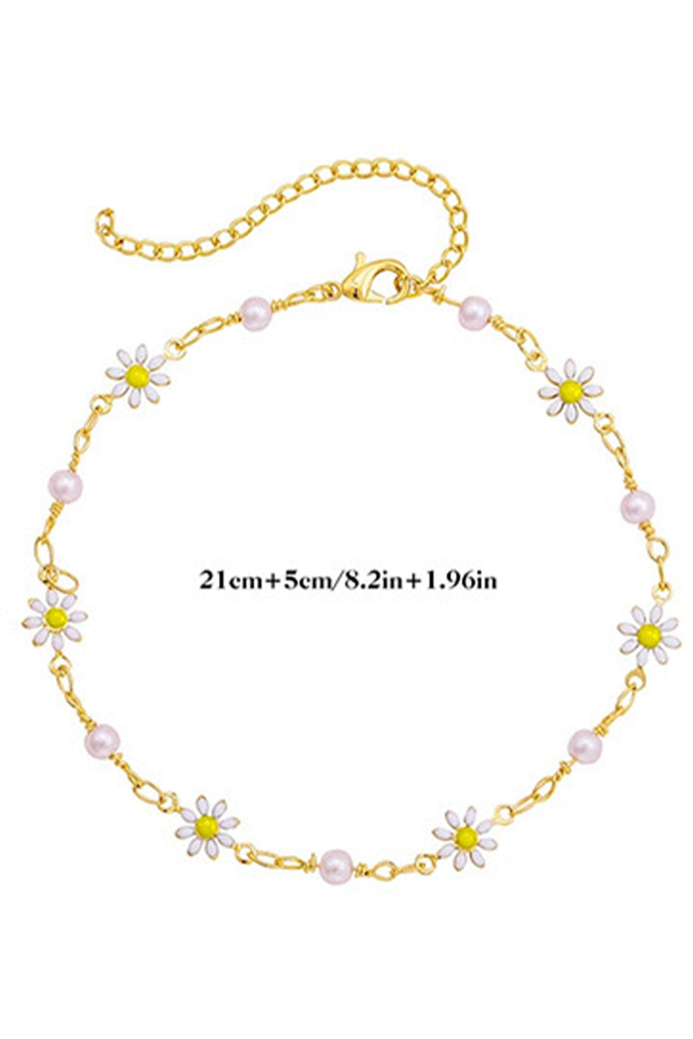 Consider the Lilies Daisy Anklet Set