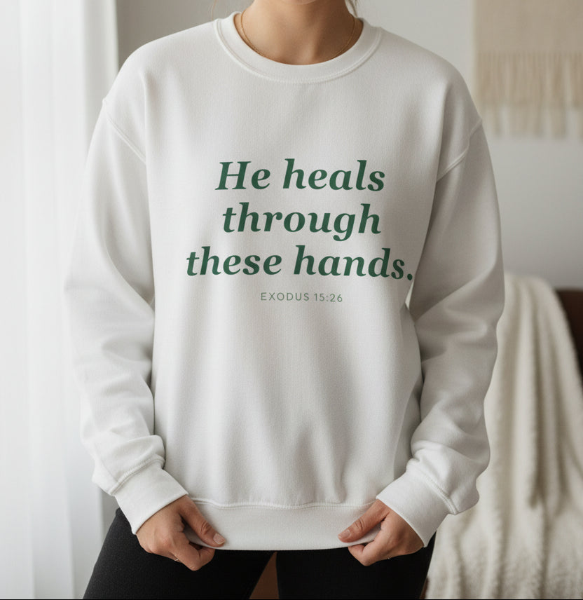 The Divine Instrument Premium Crewneck