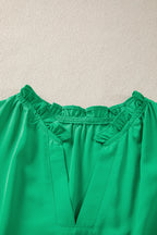 Bright Green Tiered Maxi Dress