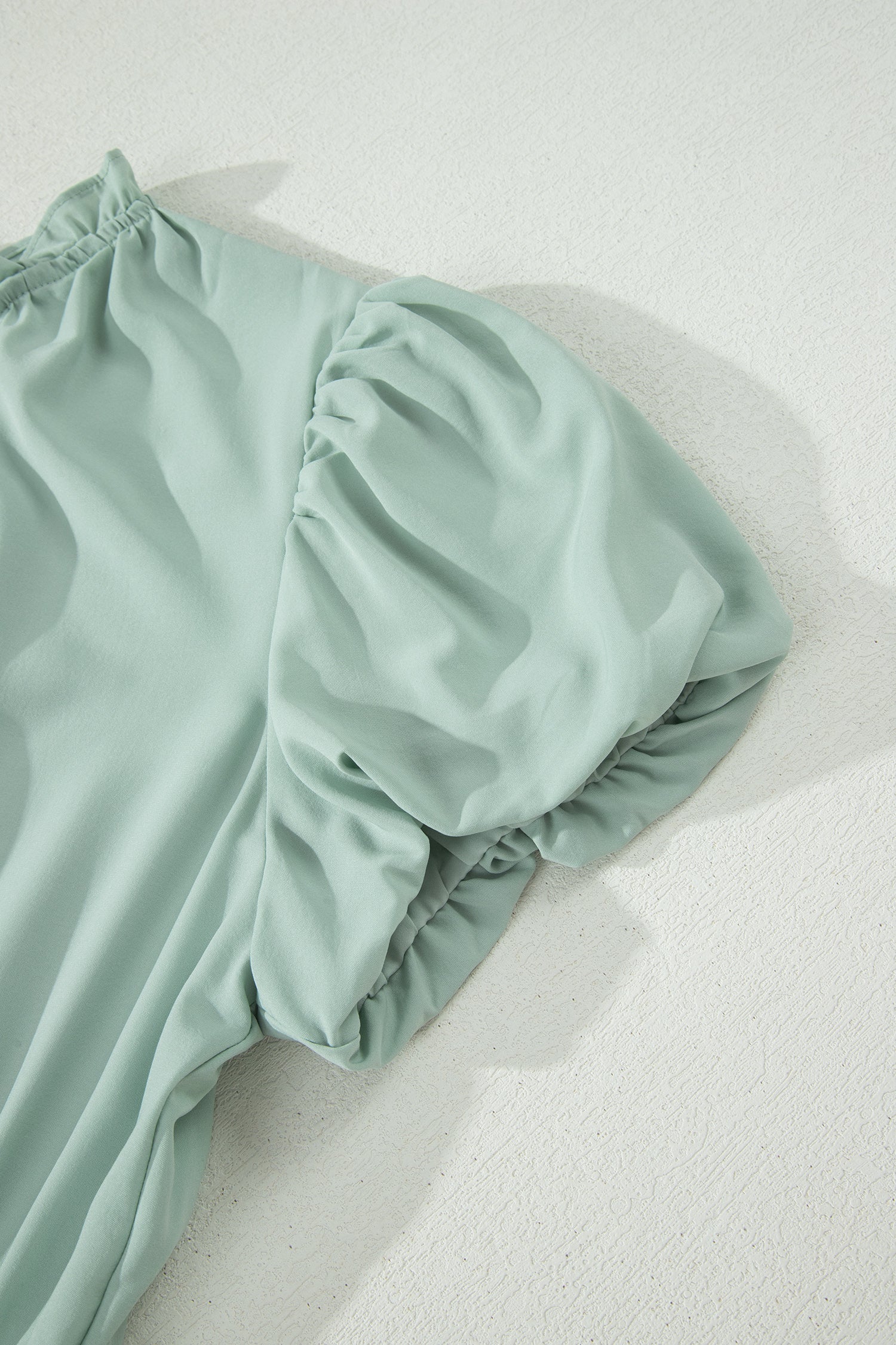 Aqua Tiered Maxi Dress