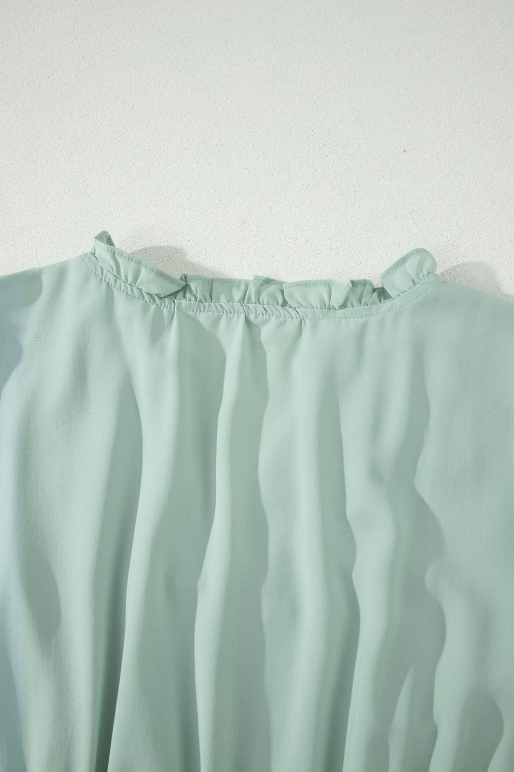 Aqua Tiered Maxi Dress