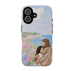 "Held by Hope" Watercolor Jesus & Daughter Case
