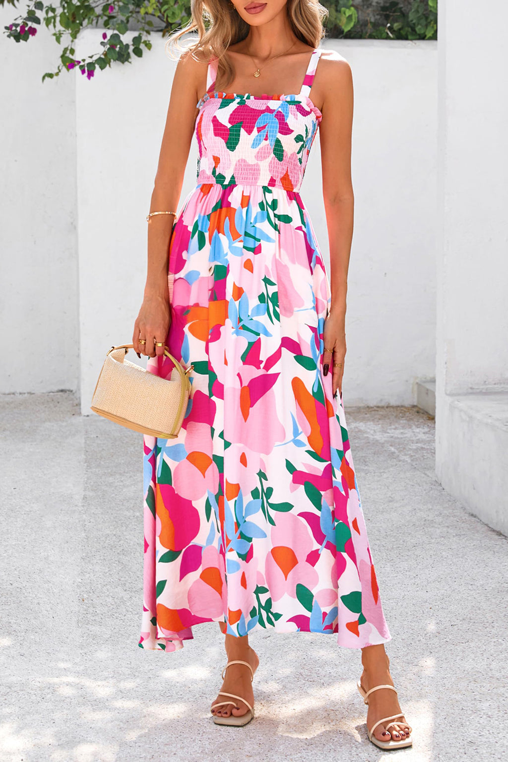 Garment of Praise Smocked Maxi