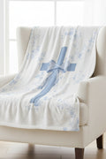 The Coquette Cross Floral Throw
