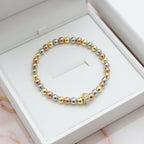 The Trinity Covenant Tri-Color Beaded Bracelet