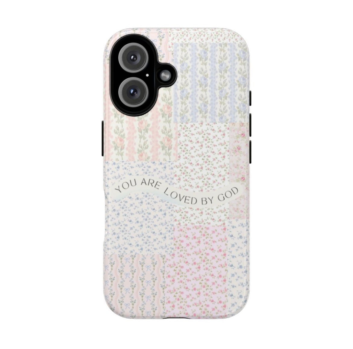 The Beloved" Heritage Patchwork & Floral Faith Case
