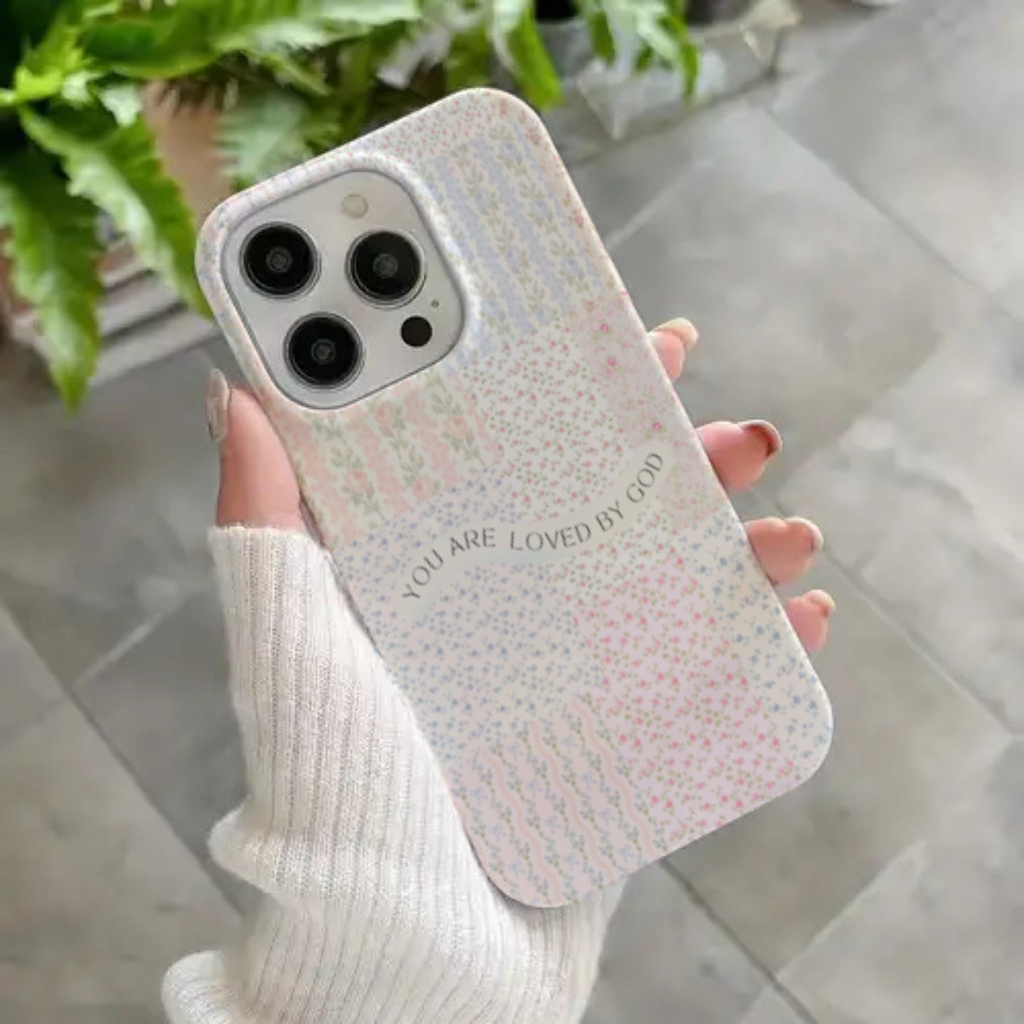 The Beloved" Heritage Patchwork & Floral Faith Case