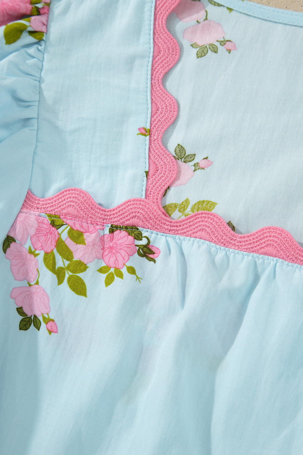 New Mercies Gingham Blouse