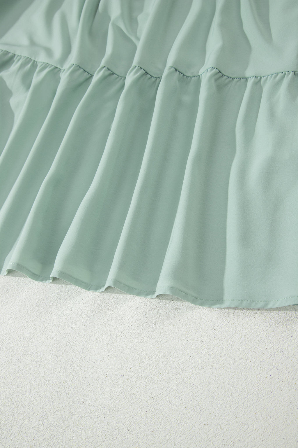 Aqua Tiered Maxi Dress
