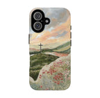 "Restored Soul" Wildflower Meadow & Cross Aesthetic Case