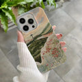 "Restored Soul" Wildflower Meadow & Cross Aesthetic Case