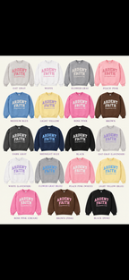 Ardent Faith Embroidered Mockneck