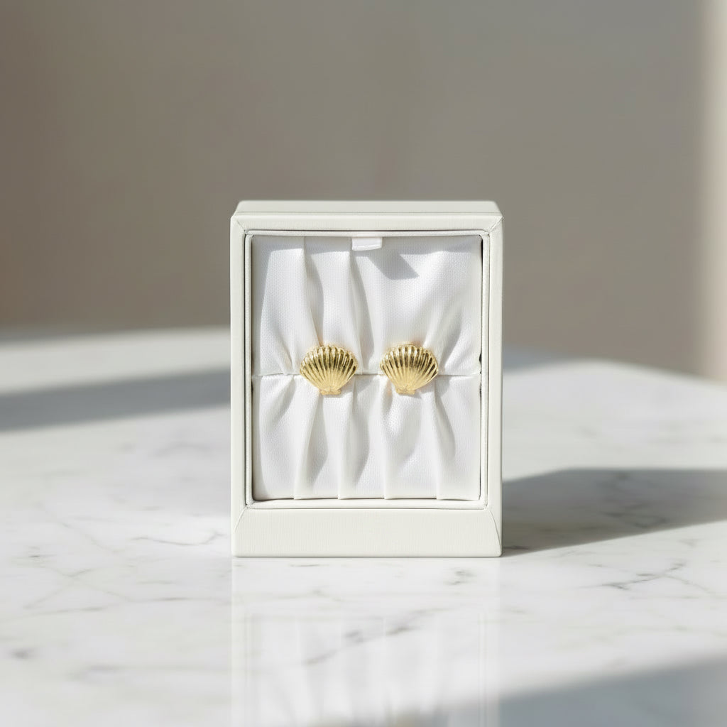 Daughter of the King Coastal Shell Studs