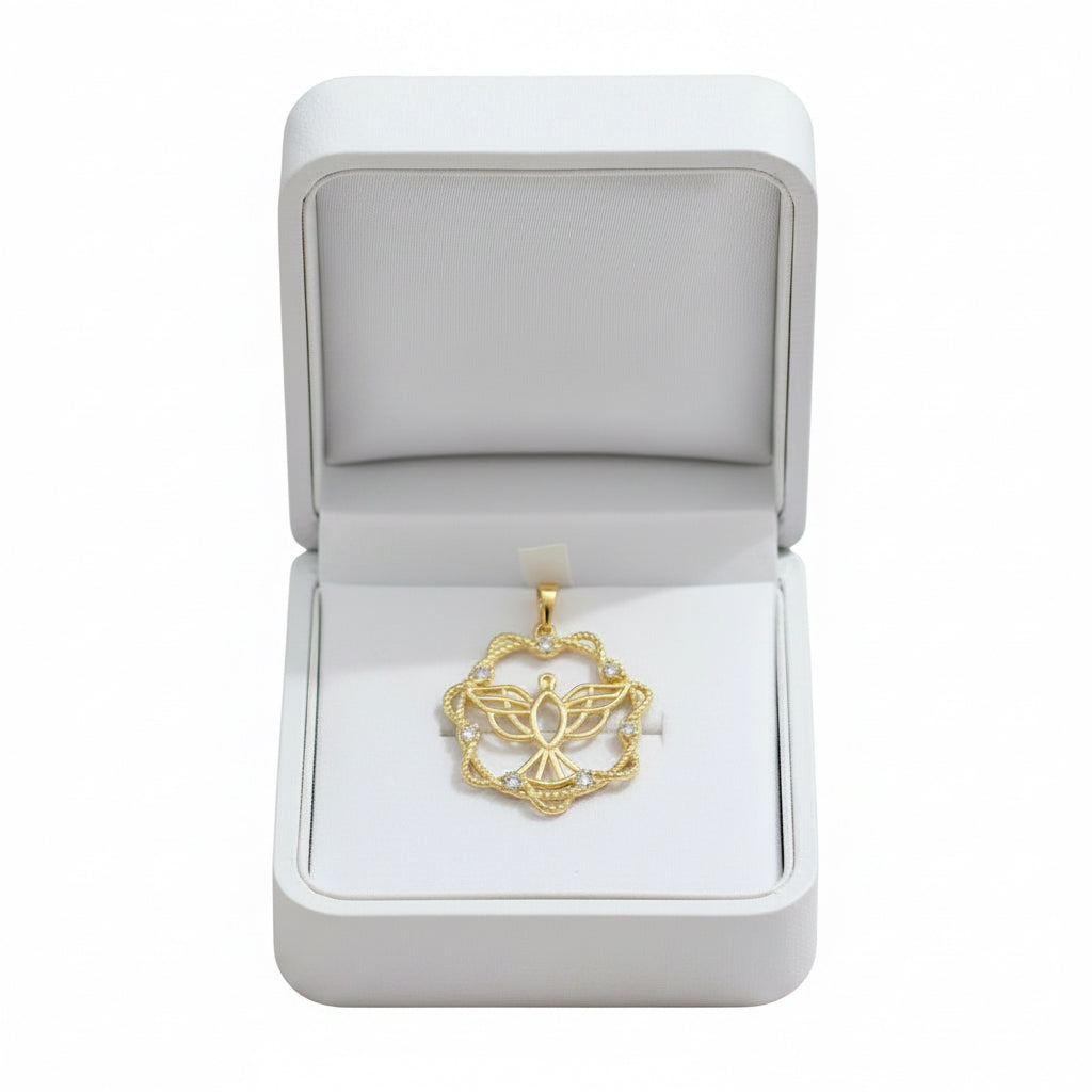 The Comforter Holy Spirit Medallion Pendant