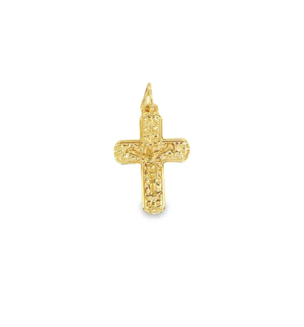 The Heritage Textured Crucifix Pendant