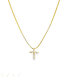 The Mustard Seed Dainty Cross Necklace