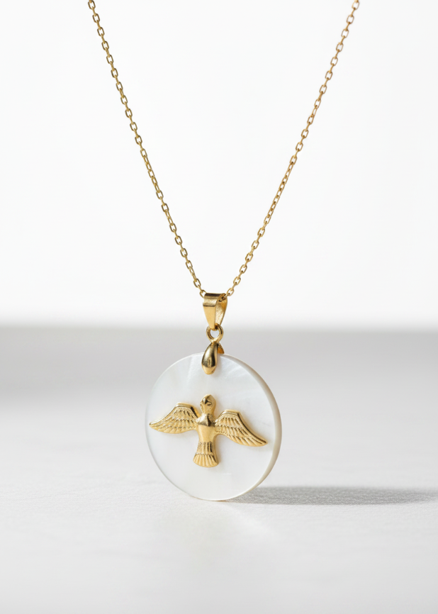 The Sweet Comforter Medallion Pendant