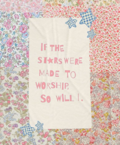 The Starry Worship Patchwork Throw