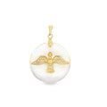 Round Dove Pendant-0