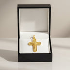 The Heritage Textured Crucifix Pendant