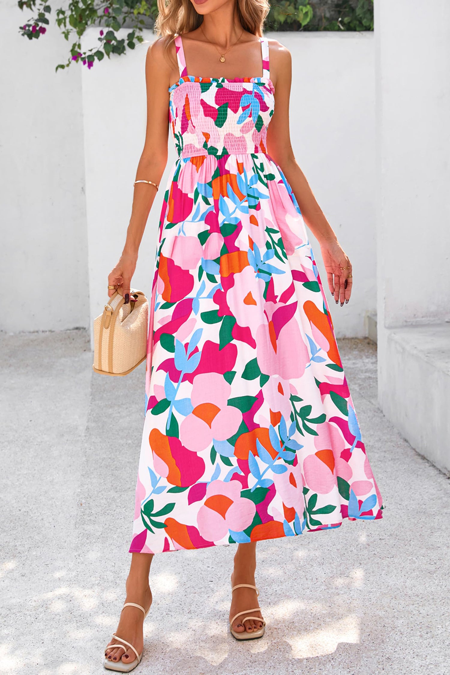 Garment of Praise Smocked Maxi