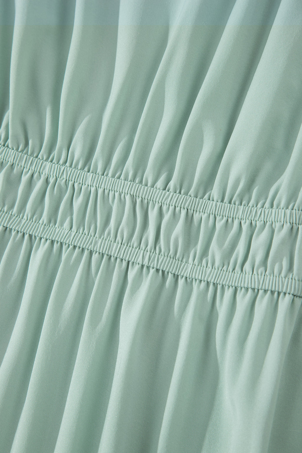 Aqua Tiered Maxi Dress