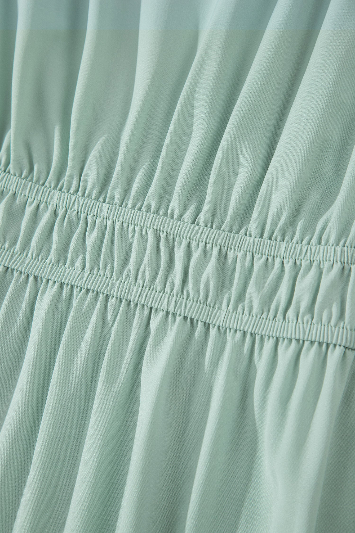 Aqua Tiered Maxi Dress