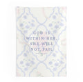 She Will Not Fail Floral Trellis Tapestry